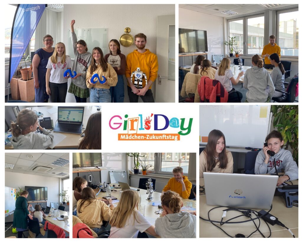 Eine Collage vom Girlsday