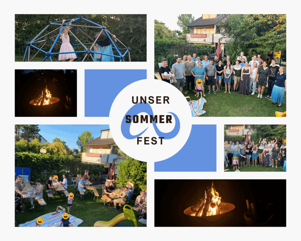 Collage vom Sommerfest