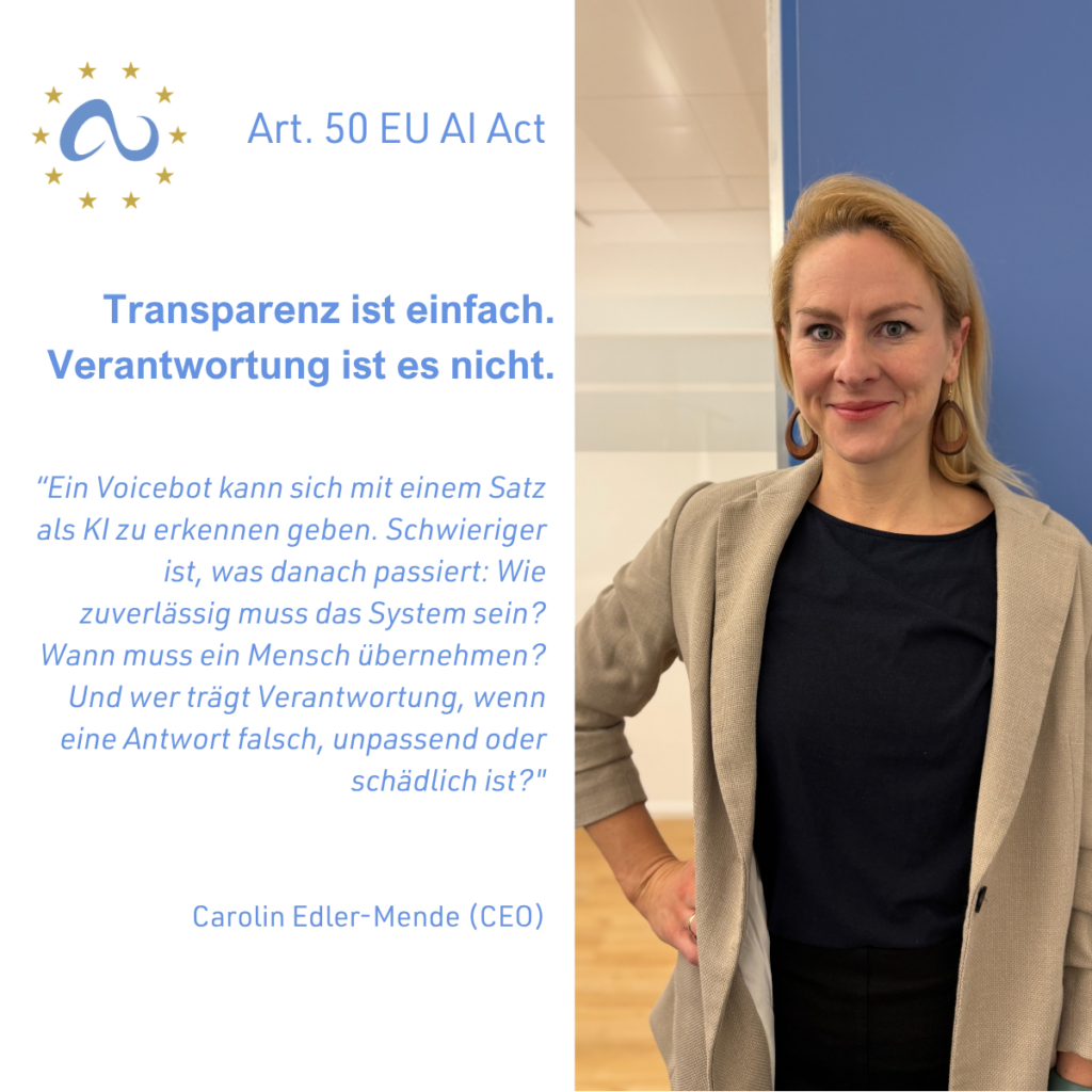 Statement EU AI Act